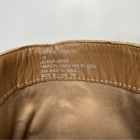 Steve Madden Sparrow Brown Suede Heeled Bootie 11M - Picture 12 of 15